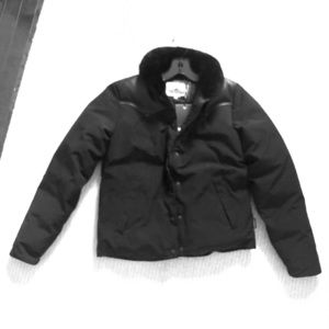 Penfield Rockwool Down Black puffed puffy jacket